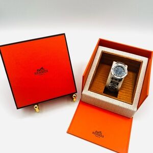 Hermes Clipper Diver (CL5-210) Women’s Watch EUC with COA
